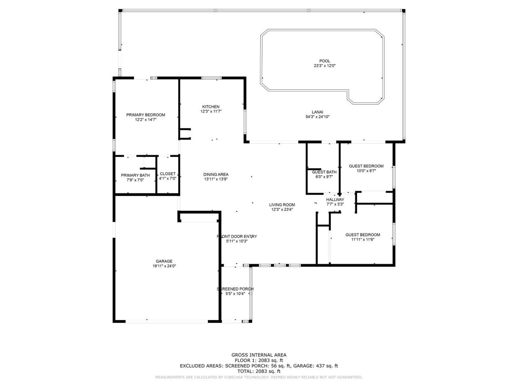 Serenity Waterfront Villa With King Suite, Private Pool, Great Lanai Enclosure And Long Water Views เคปคอรัล ภายนอก รูปภาพ